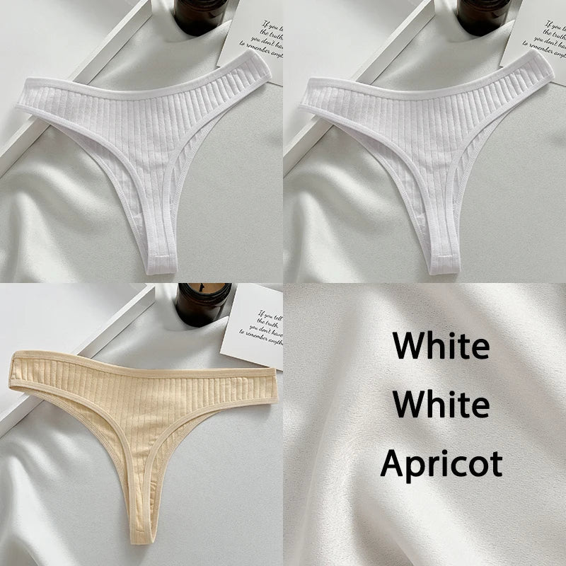 Variant image for Damen-Tanga, Set, monochrome Baumwolle, Spandex-81