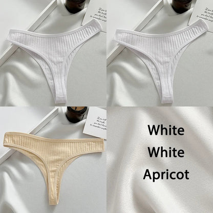 Variant image for Damen-Tanga, Set, monochrome Baumwolle, Spandex-81