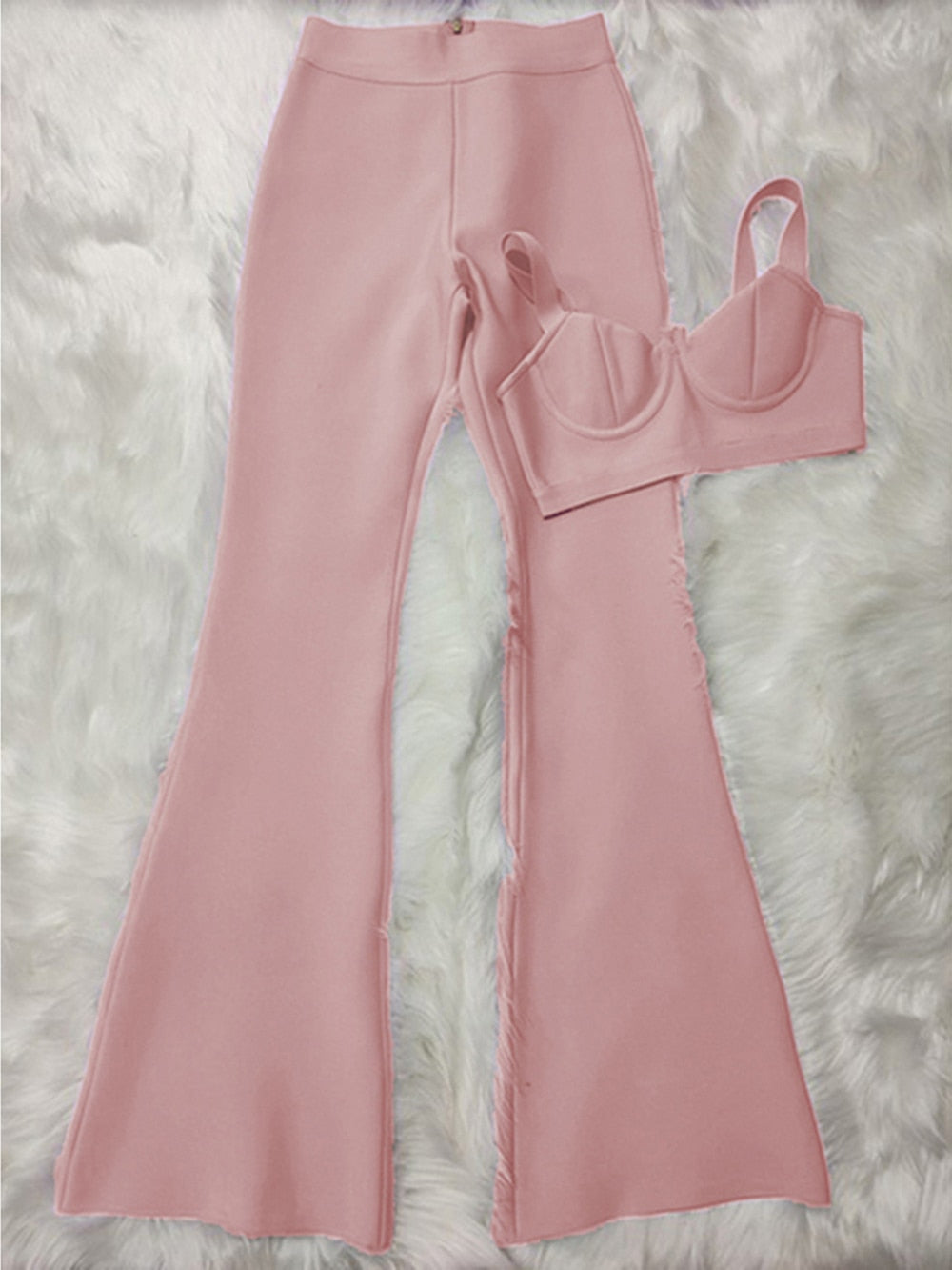 Variant image for Damen-weite Hose, mittel, Taillenhöhe, Spandex, Rayon-6