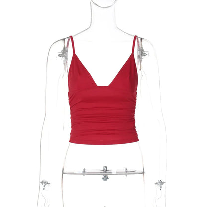 Damen Tank Top kurze Passform, weich, Polyester, Spandex-2