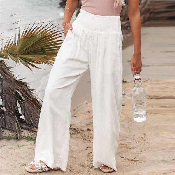 Variant image for Damen-Hose, weiter Schnitt, weiches Material, italienischer Stil-19