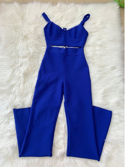 Variant image for Damen-weite Hose, mittel, Taillenhöhe, Spandex, Rayon-3