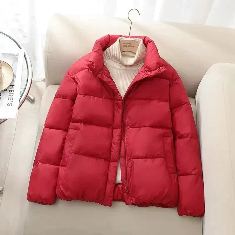 Variant image for Winterparka Damen Wasserabweisend Baumwollmischung Moderner Stil-9