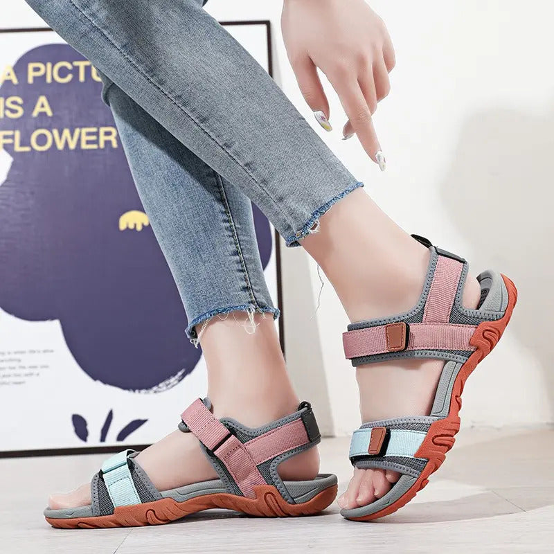 Verstellbare Wander-Sandalen für Herren aus leichtem Synthetikmaterial – atmungsaktiv und bequem für Outdoor-Aktivitäten 2