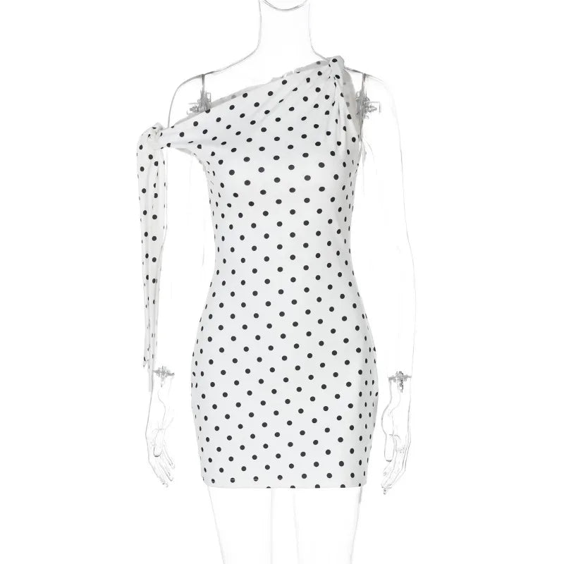 Variant image for Damen-Minikleid, asymmetrisch, Polyester, Spandex-1