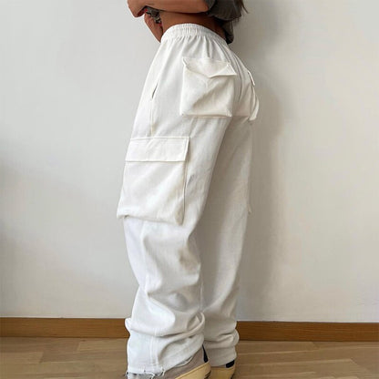 Variant image for Damen-Cargo-Hose, Slim Fit, Polyester, Elasthan-7