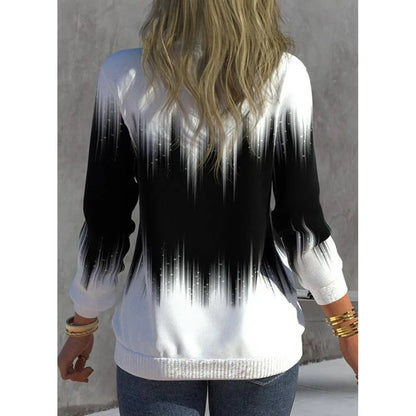Langer Damen-Hoodie im lässigen Stil, 100% Baumwolle-2