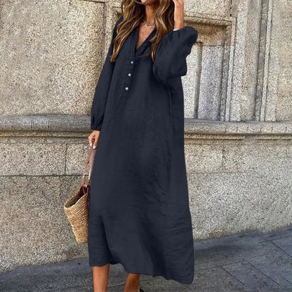 Elegante Damenkleider aus Baumwolle und Leinen – leichtes Design für Sommerfeste und Hochzeiten 2