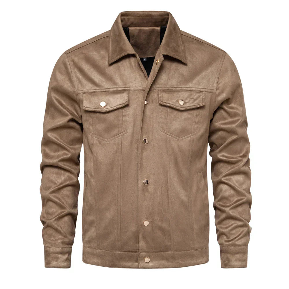 Variant image for Damenjacke Herbstjacke aus Wildleder für Damen Elegant und bequem-19