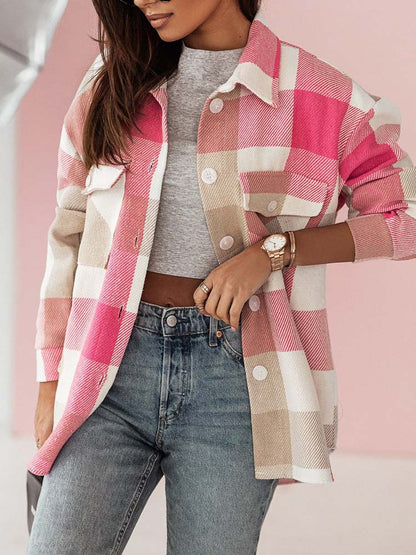 Damen-Oversize-Bluse aus Baumwolle 11