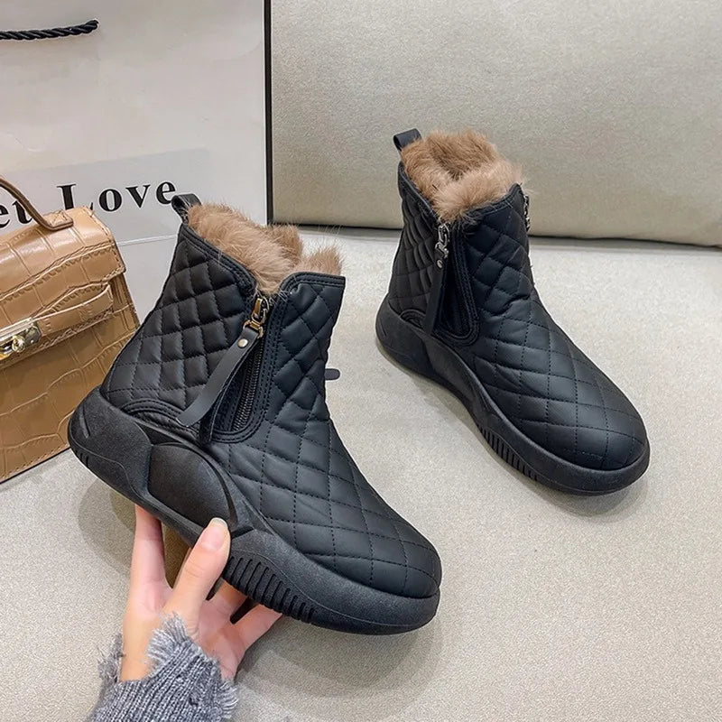 Variant image for Herren-Schneestiefel, Kettendetail, Baumwolle-5