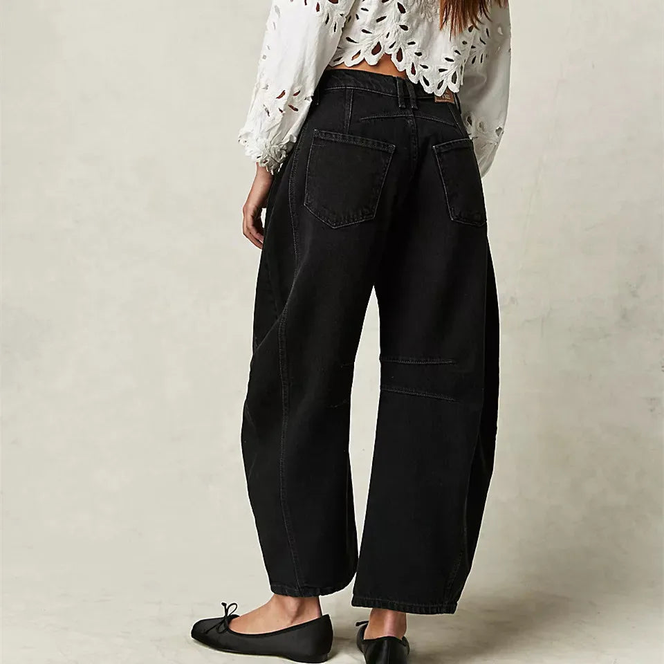 Variant image for Damen Vintage Jeans Hohe Taille 98% Baumwolle 2% Elasthan-9