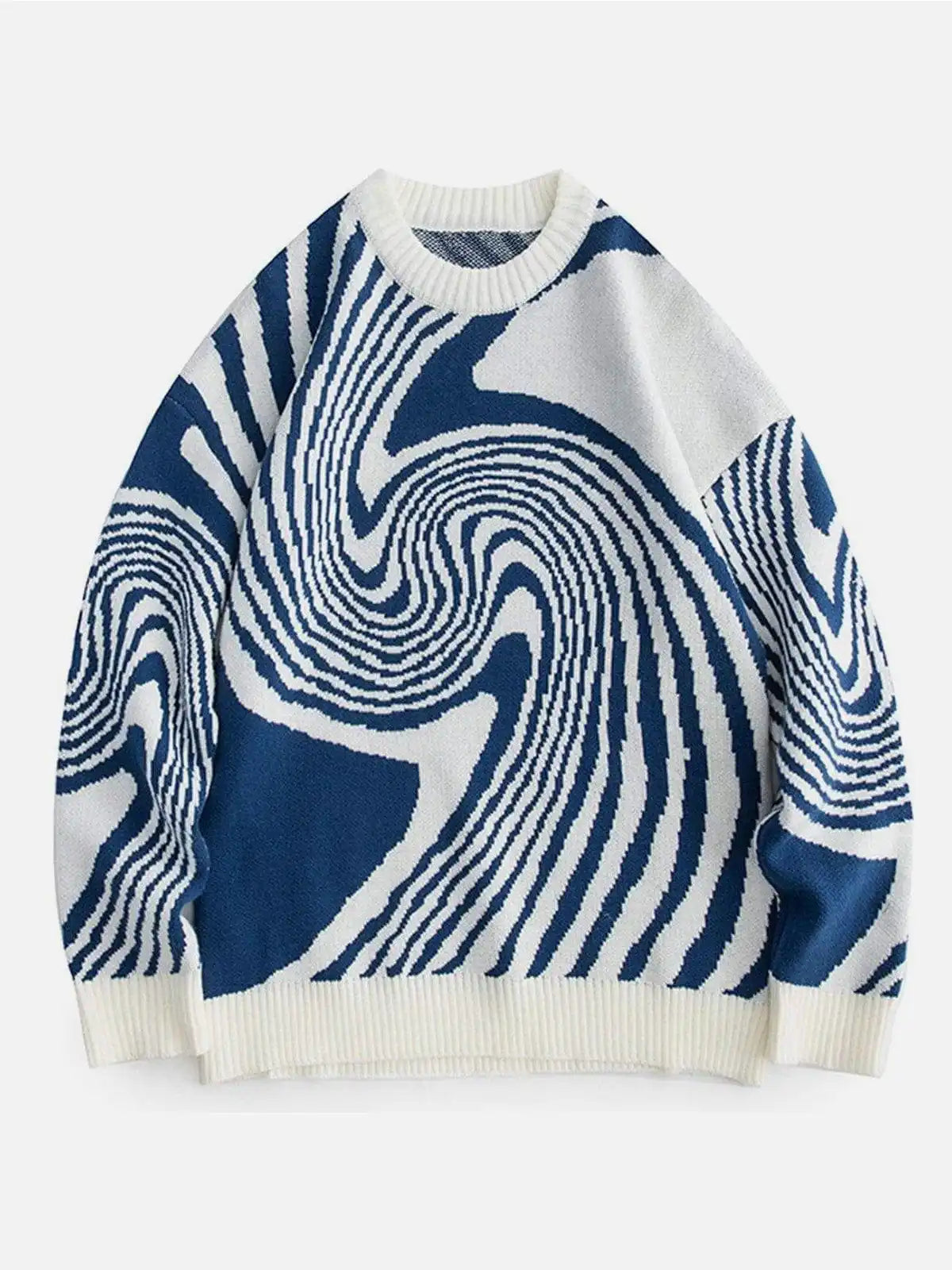 Unisex Vintage-Strickpullover 100% Acryl, normale Passform-5