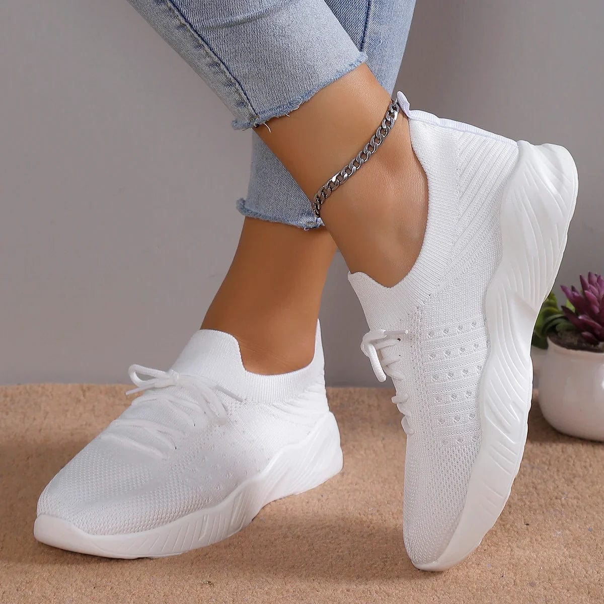 Herrensneakers, orthopädisch, leichtes Material-2