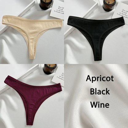 Variant image for Damen-Tanga, Set, monochrome Baumwolle, Spandex-37