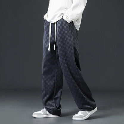 Damen-Jogginghose Weites Bein Seidig Poly-Mischung-2