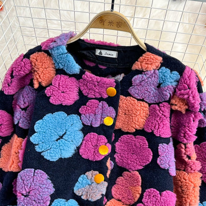 Damenpullover Laternenärmel Patchwork Dacron-3