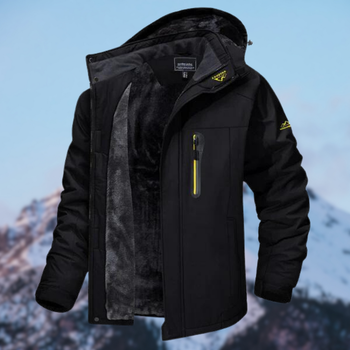 Variant image for Herren-Winterjacke, wasserfest, modernes Design, Polyester-9