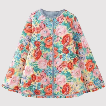 Damenjacke Wattiert Klassischer Stil Vintage-Pilotjacke für Damen 1