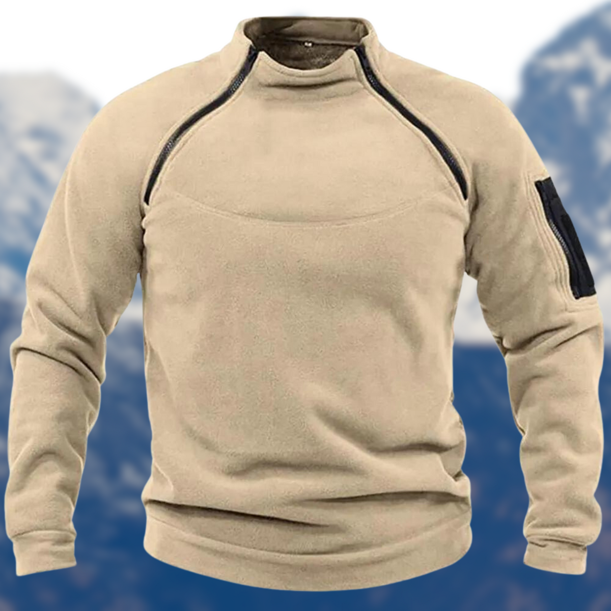 Variant image for Herren-Fleecepullover, taktisch, Militärdesign, weiches Fleece-15