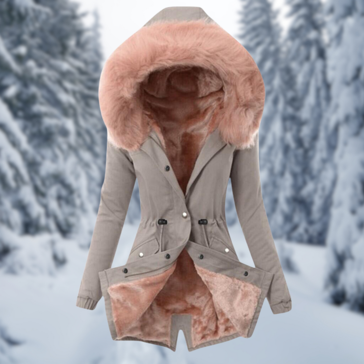 Damen-Hoodie Modern Baumwolle mit Kapuze 5