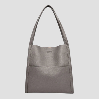 Damen Schultertasche Echtleder Verstellbarer Schulterriemen 9