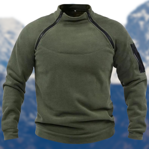 Herren-Fleecepullover, taktisch, Militärdesign, weiches Fleece-1