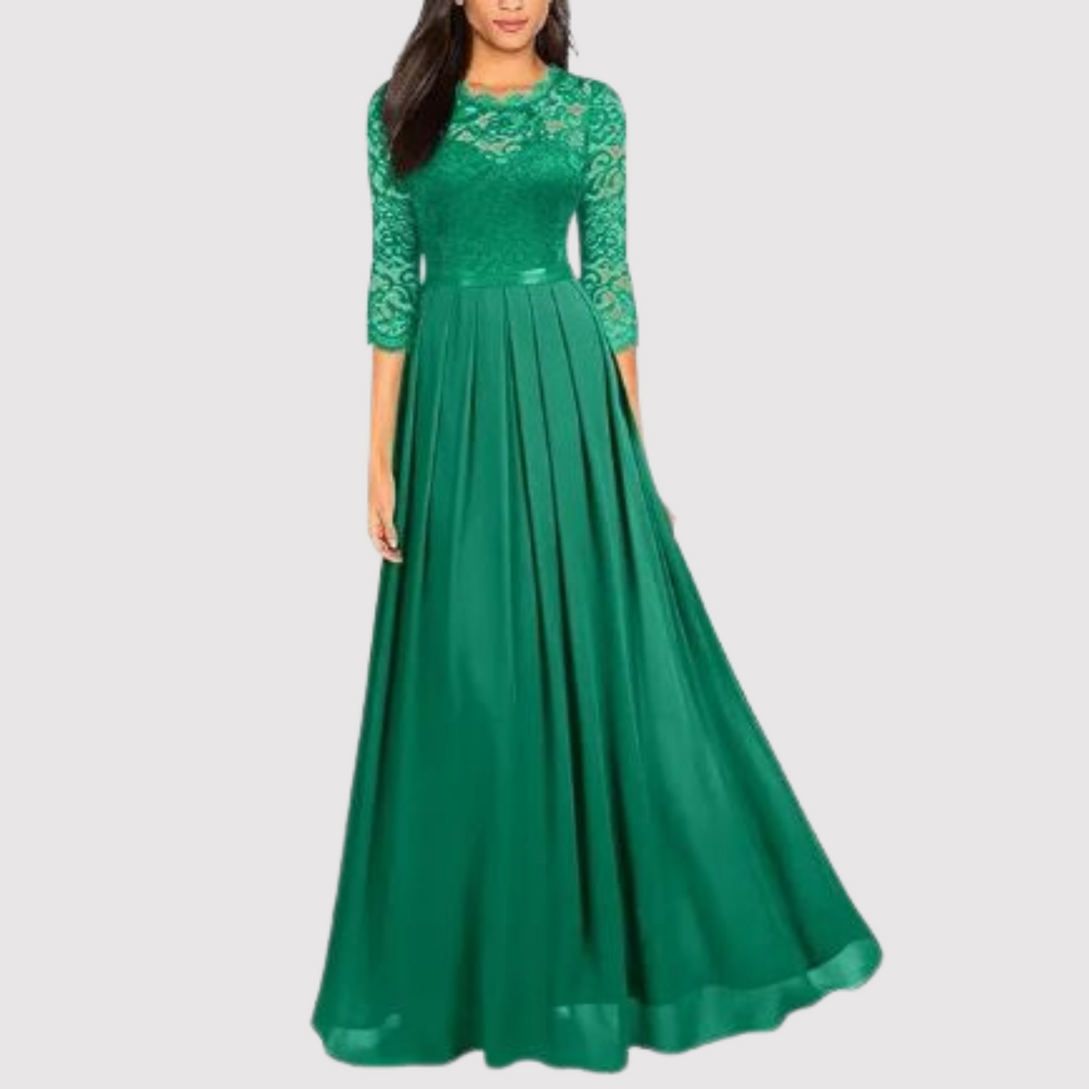 Variant image for Damen-Kleid, eleganter Chiffon, Spitze-16