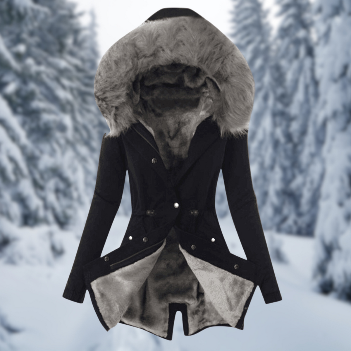 Damen-Hoodie Modern Baumwolle mit Kapuze 2