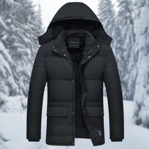 Herren-Winterjacke, modernes Design, wärmendes Polyester 1