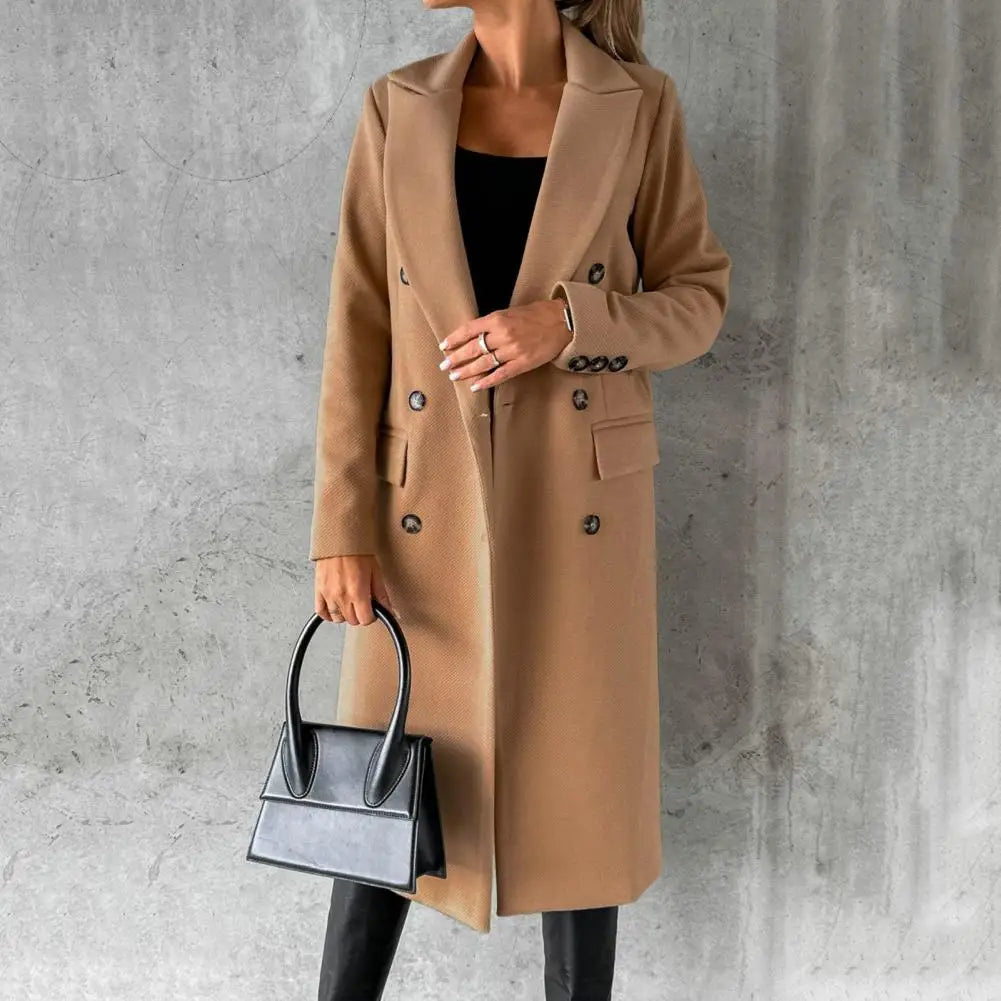 Variant image for Damen-Trenchcoat, klassische Wolle-7