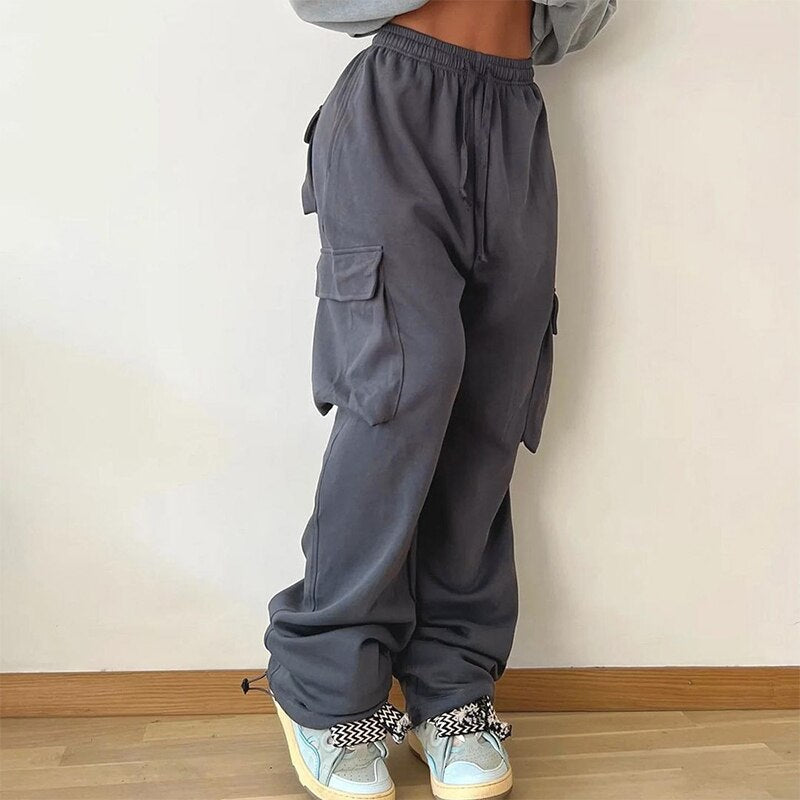 Damen-Cargo-Hose, Slim Fit, Polyester, Elasthan-1