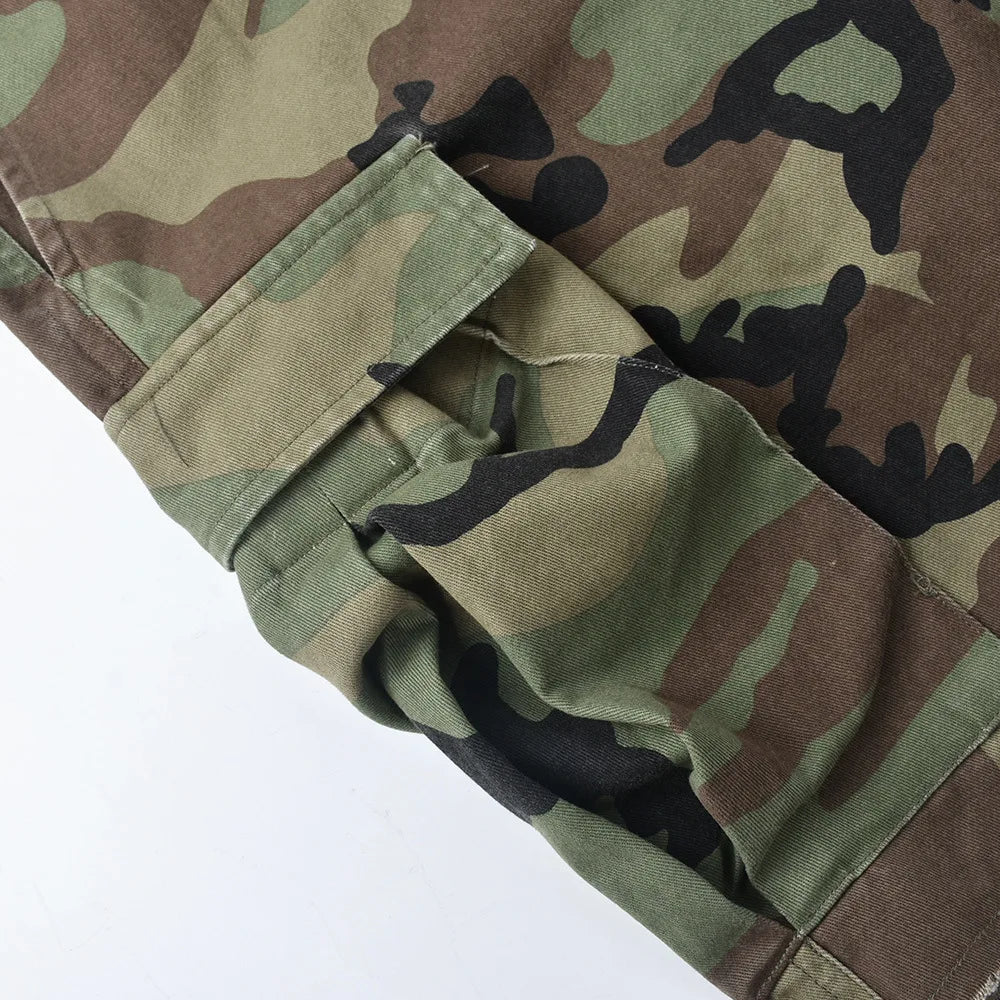 Damen-Tarnmantel Hart Beschichtet Polyester-3