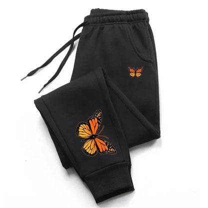 Variant image for Damen-Jogginghose Weich mit besticktem Schmetterling-31