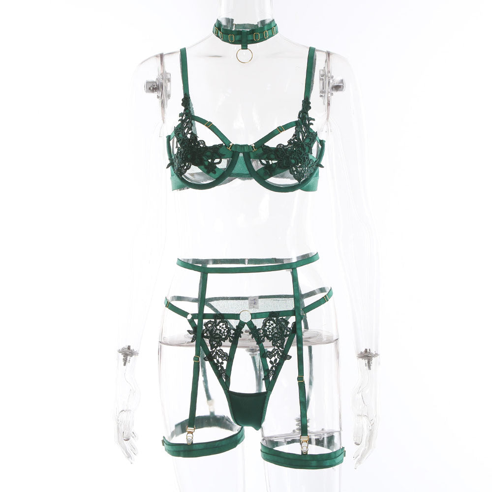 Damenunterwäsche-Set, transparentes Leinen, schick, sexy, Damenunterwäsche-1