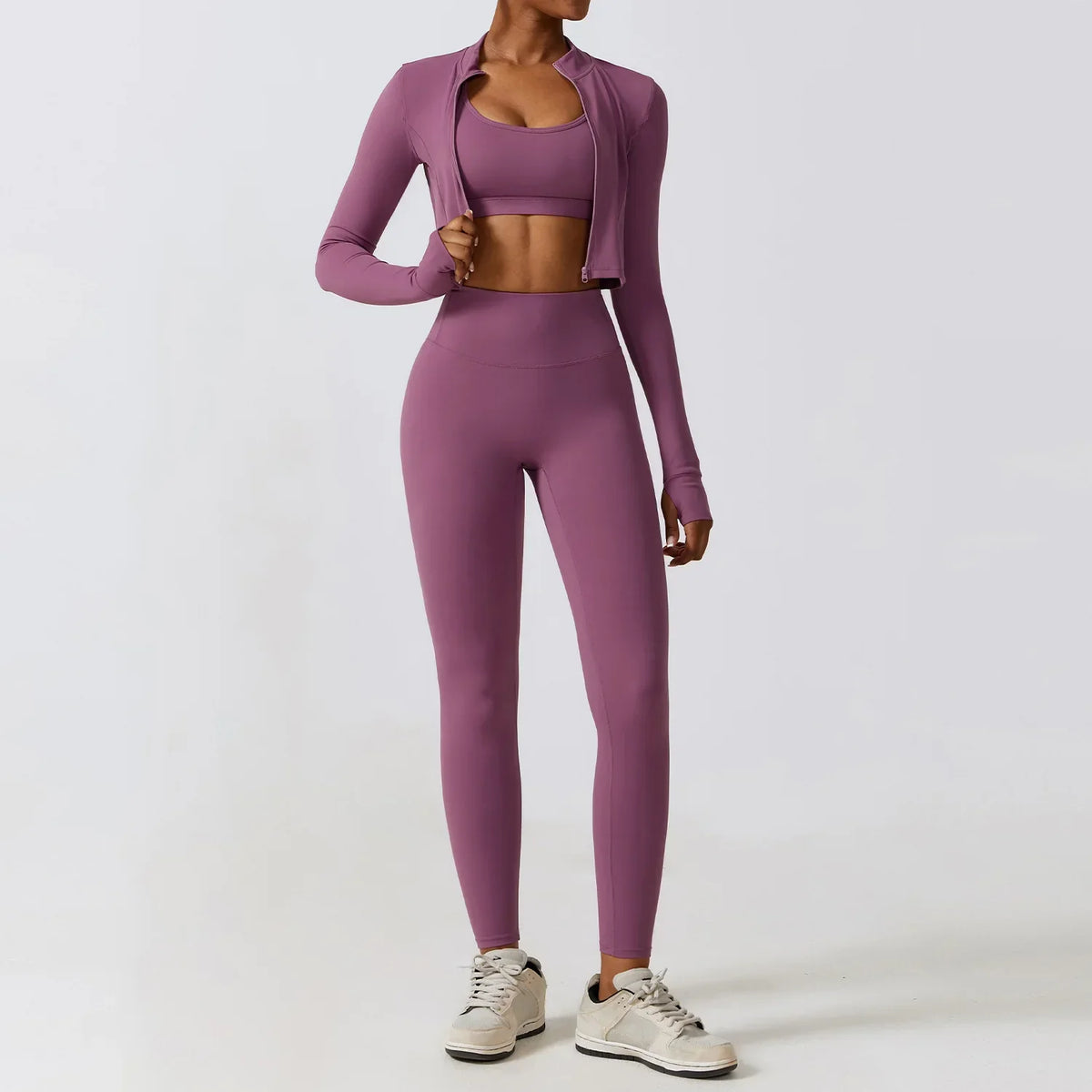 Variant image for Damen-Leggings-Set, Sportliches Nylon, Elasthan-57