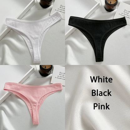 Variant image for Damen-Tanga, Set, monochrome Baumwolle, Spandex-53