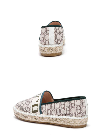 Damen-Espadrilles, Slip-On, runde Zehe, PU, Material-5