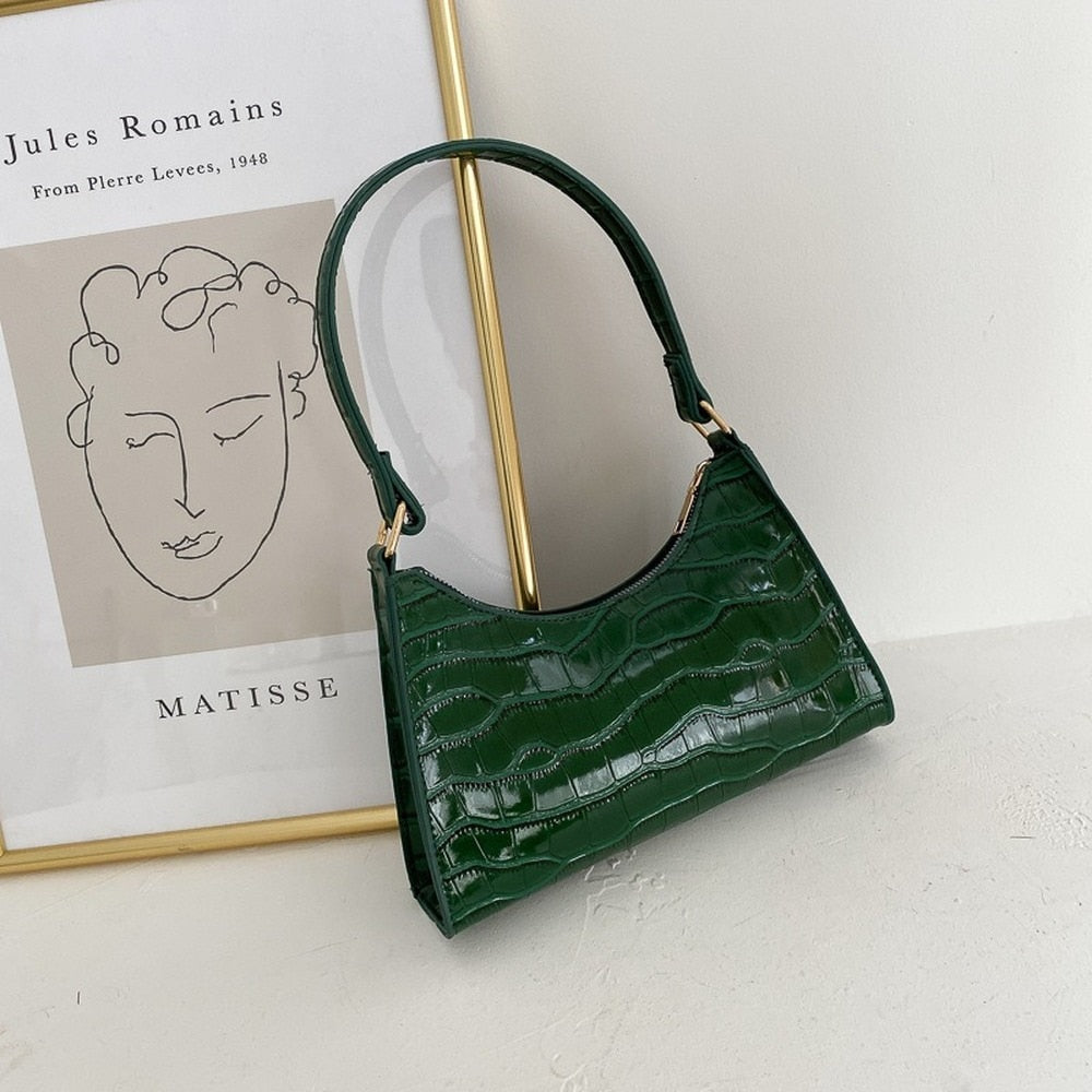 Damen-Shoppingtasche, monochrom, Synthetikmaterial, mit Kettendetails-3