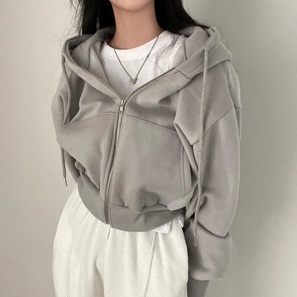 Variant image for Herren-Zip-Hoodie, Oversizeder Baumwolle, Casual-25