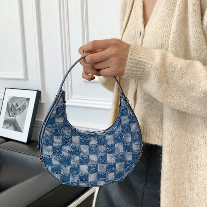 Damen-Handtasche, strukturiert, nachhaltiges Material-2