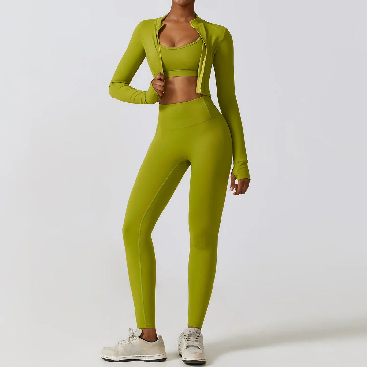Variant image for Damen-Leggings-Set, Sportliches Nylon, Elasthan-53