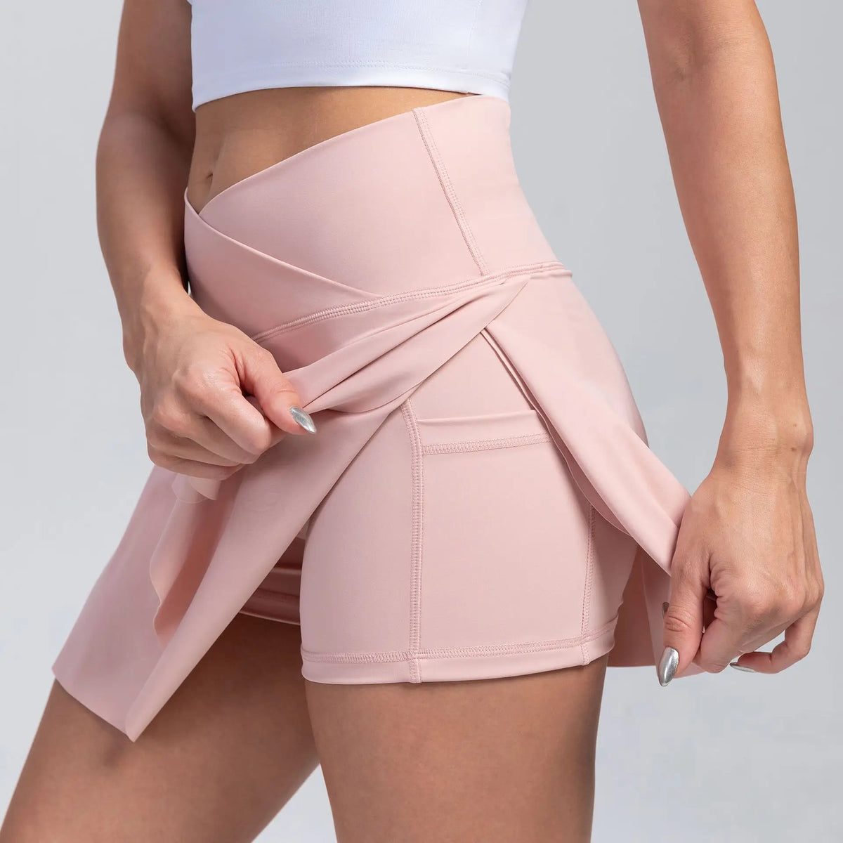 Variant image for Damen Skort Trendig Polyester Elastan-41