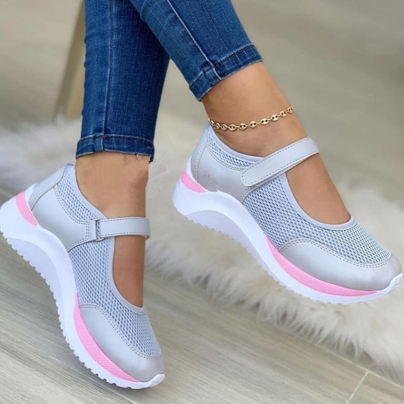 Variant image for Damen-orthopädische Sneaker, ergonomisch, Synthetikmaterial-4