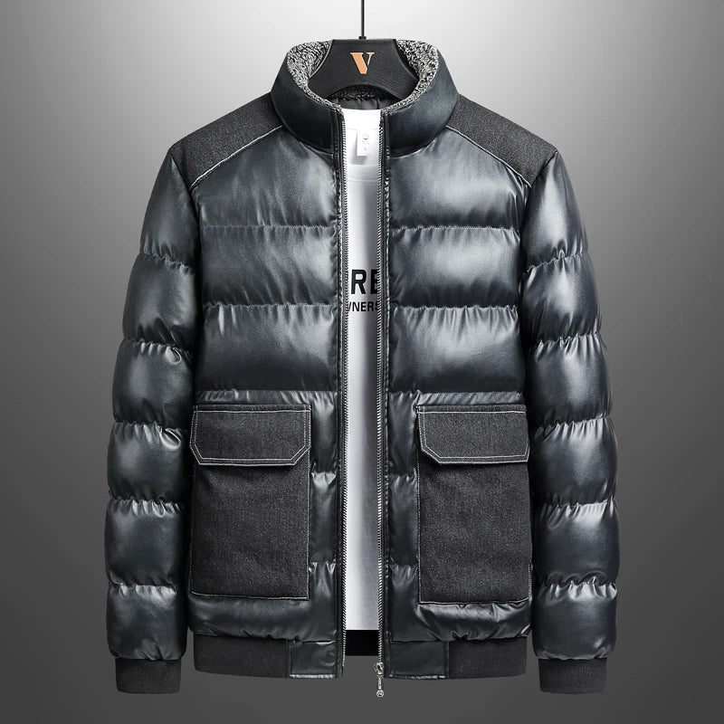 Variant image for Damen-Lange Pufferjacke, Zeitloses Design, Hochwertiges Polyester-8