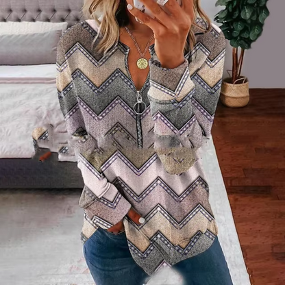Damen-Pullover, Oversized leichtes Material 5