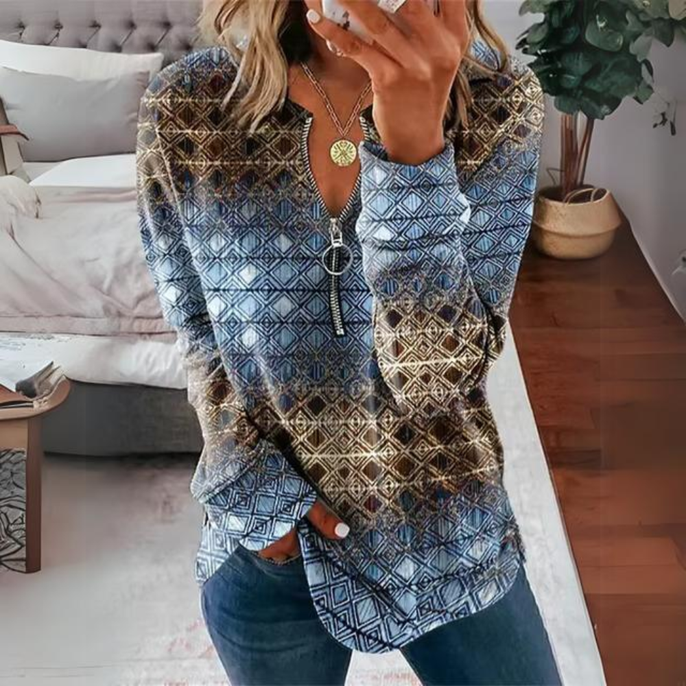 Damen-Pullover, Oversized leichtes Material 8
