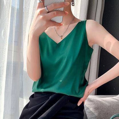 Damen-Top, lockere Passform, weiches Polyester-2