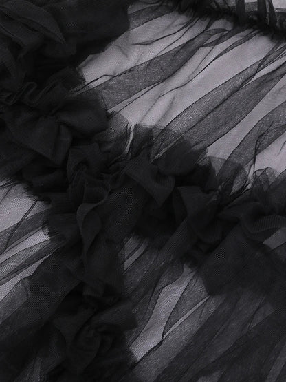 Damen-Midikleid, schlichtes Design, Baumwoll-Polyester-6