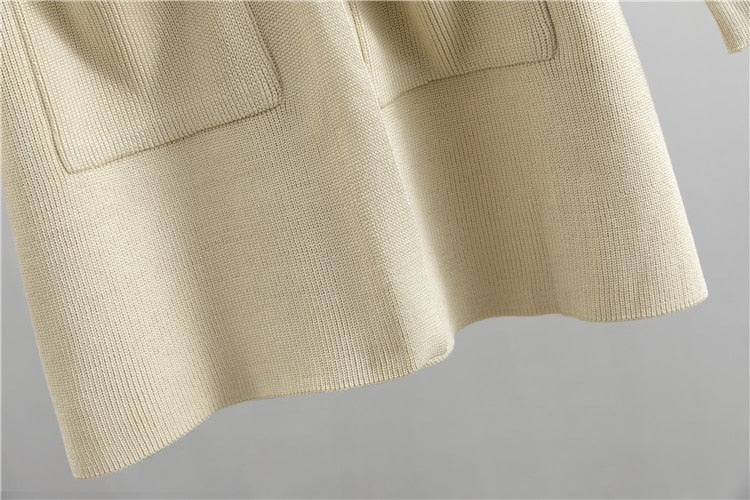 Damen-Hose, mit elastischem Bund, schick, weit, Bein, Nylon-6